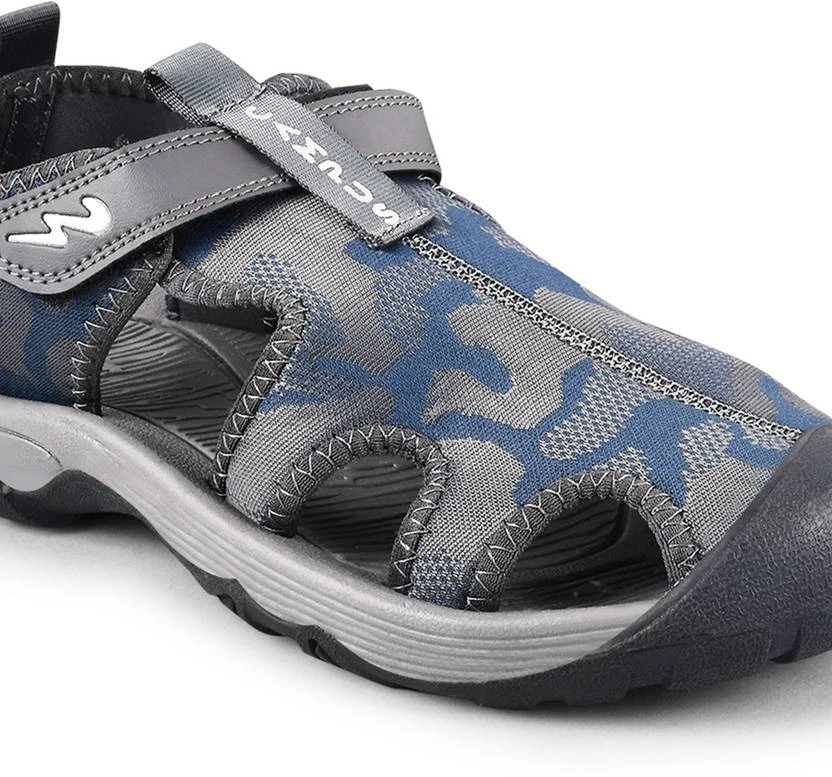 Campus Men Grey Sports Sandal - Image 6