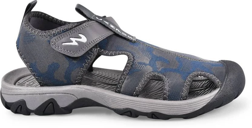 Campus Men Grey Sports Sandal - Image 2