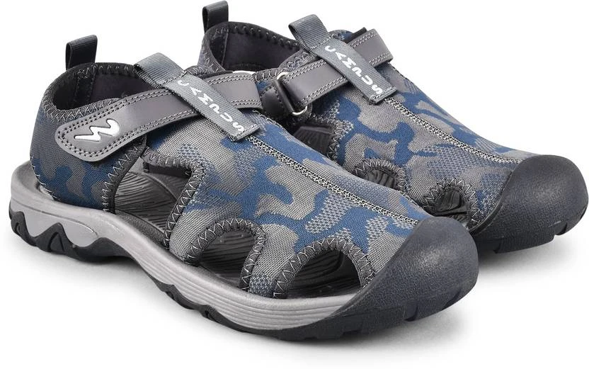 Campus Men Grey Sports Sandal - Image 8