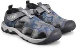 Campus Men Grey Sports Sandal
