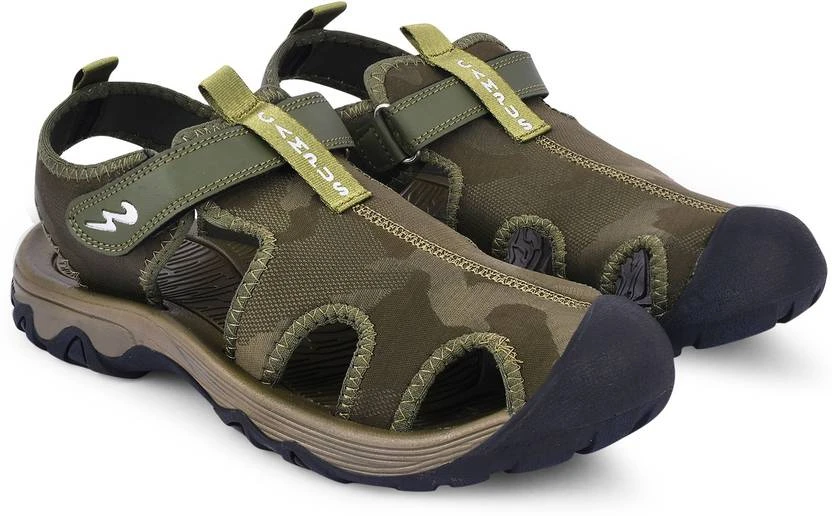 Campus Men Grey Sports Sandal - Image 9
