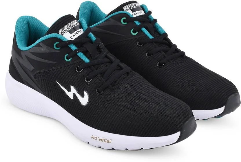 Campus ROYCE-2 Running Shoes For Men (Black) - Image 2