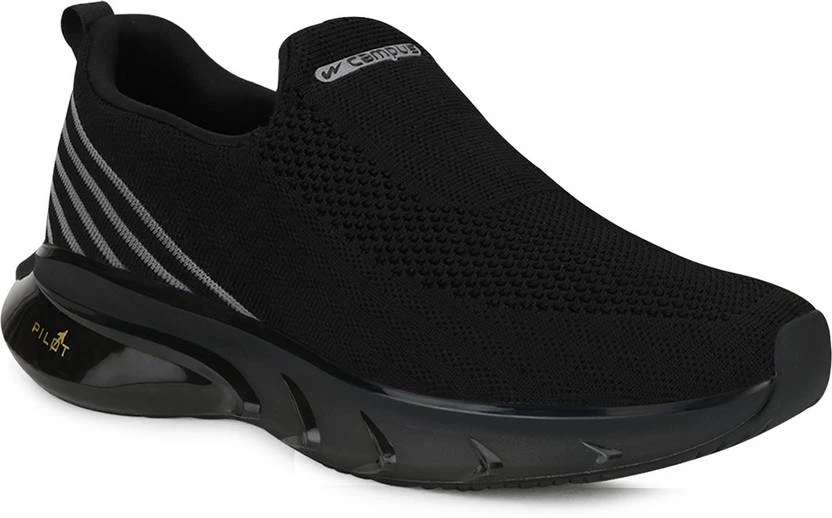 Campus PILOT PRO Casuals For Men (Black) - Image 2