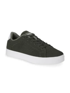 Campus Men Textured Contrast Sole Sneakers