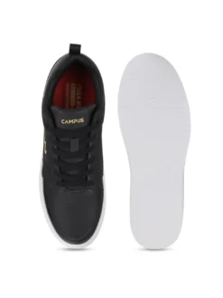 Campus Men Contrast Sole Sneakers