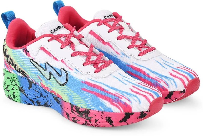 Campus CAMP SHIMMER Training & Gym Shoes For Women   (White)