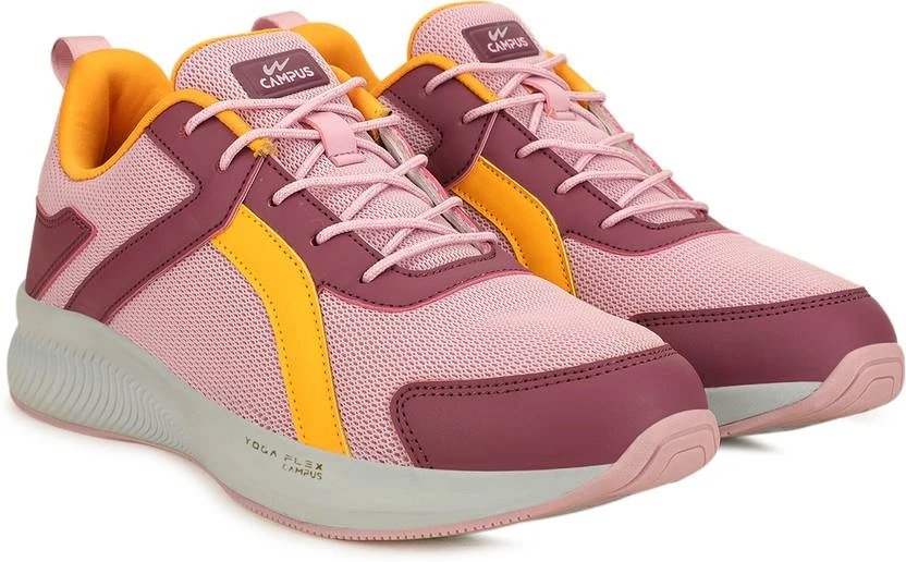 Campus KRYSTAL Running Shoes For Women (Pink) - Image 12