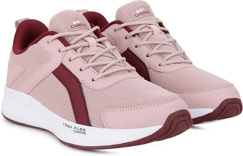 Campus KRYSTAL Running Shoes For Women (Pink)