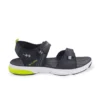 Campus Men Black Solid Sports Sandal