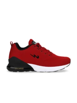 Campus Men Red Mesh Running Shoes
