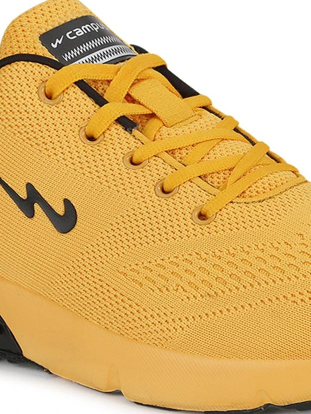 Campus NORTH Running Shoes For Men (Yellow) - Image 5
