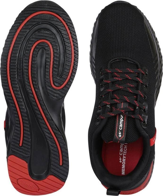 Campus SIMBA PRO Running Shoes For Men (Black) - Image 6