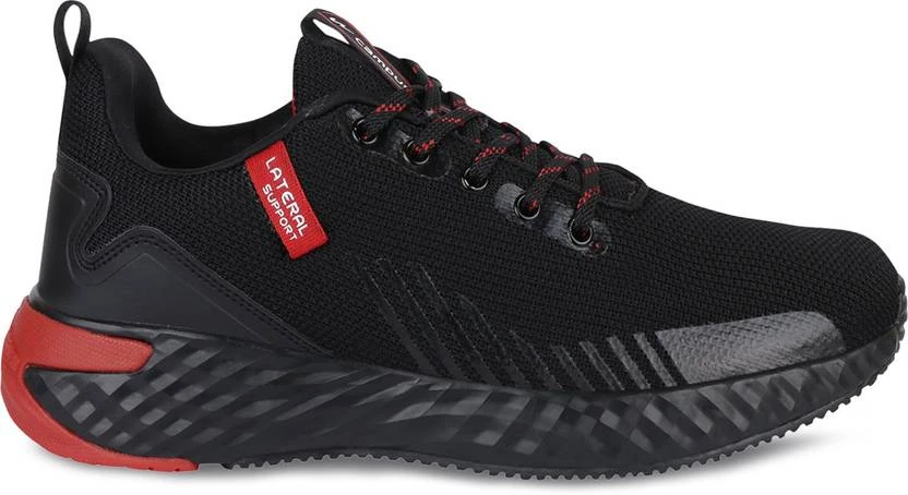 Campus SIMBA PRO Running Shoes For Men (Black) - Image 3