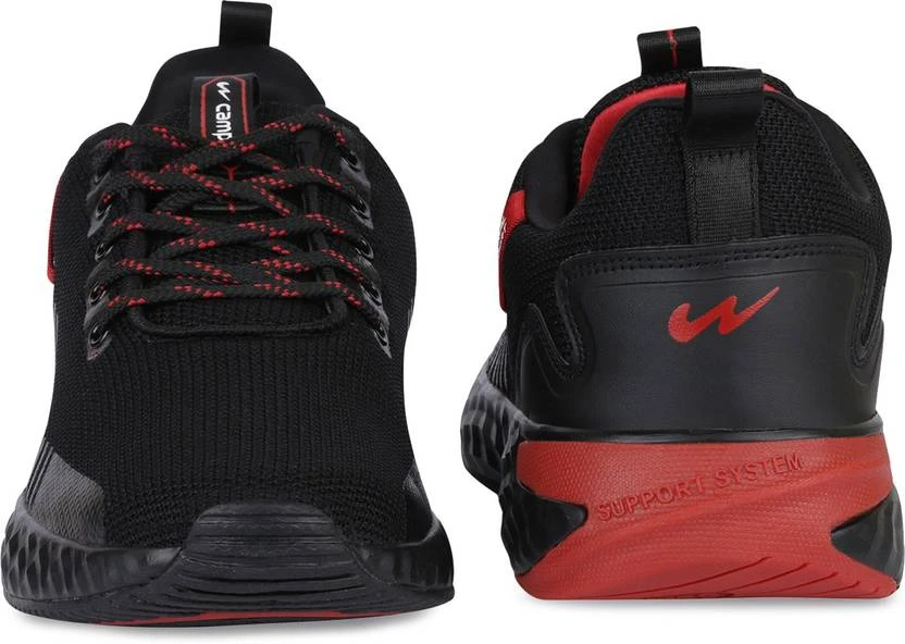 Campus SIMBA PRO Running Shoes For Men (Black) - Image 4