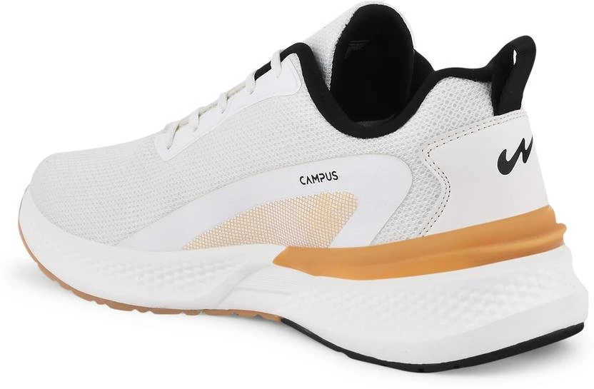 Campus CAMP-STARDOM Running Shoes For Men (White) - Image 7