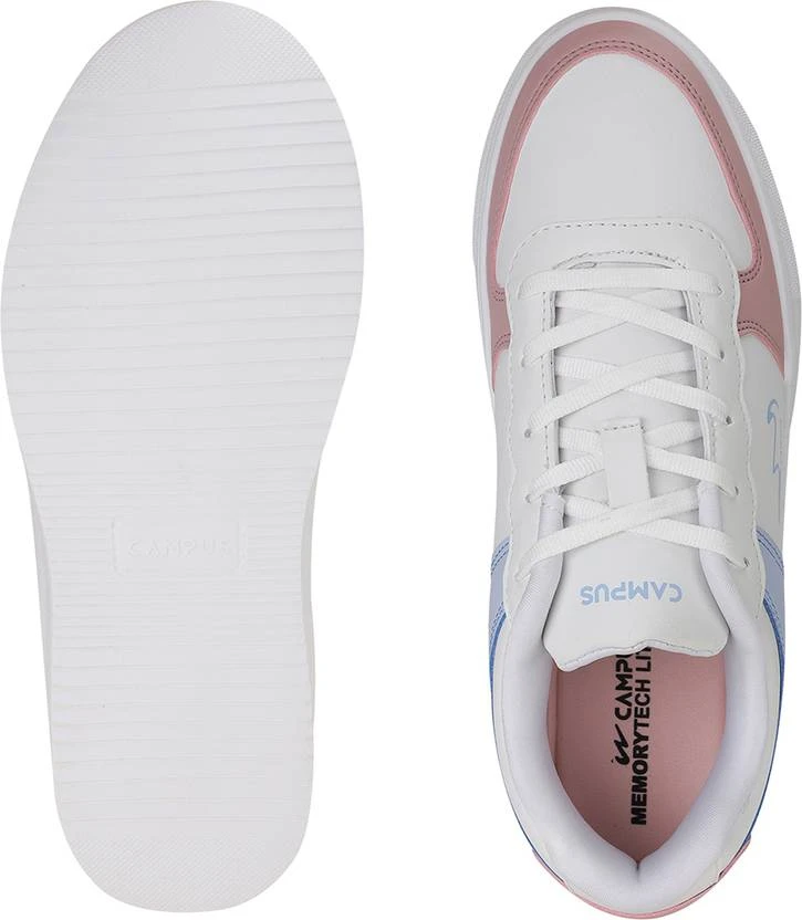 Campus BOUGIE Sneakers For Women (White) - Image 7