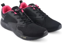 Campus NOOR PLUS Running Shoes For Women (Black)
