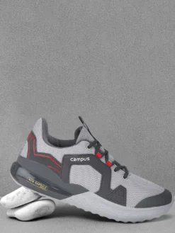 Campus Men Grey Running Shoes