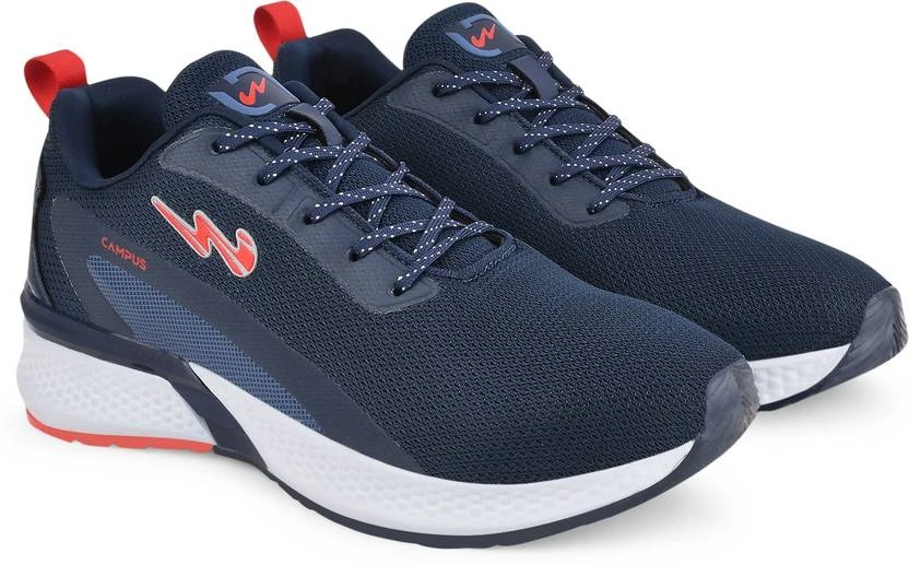 Campus CAMP-STARDOM Running Shoes For Men (White) - Image 10