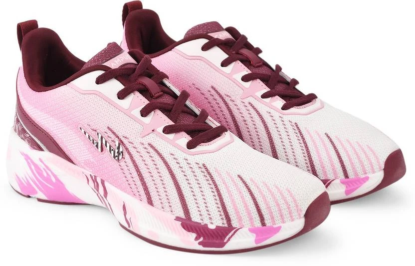 Campus CAMP STREAK Walking Shoes For Women (Pink) - Image 8