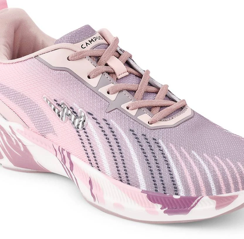 Campus CAMP STREAK Walking Shoes For Women (Pink) - Image 5