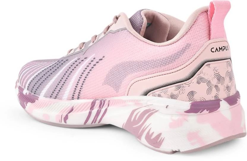 Campus CAMP STREAK Walking Shoes For Women (Pink) - Image 6