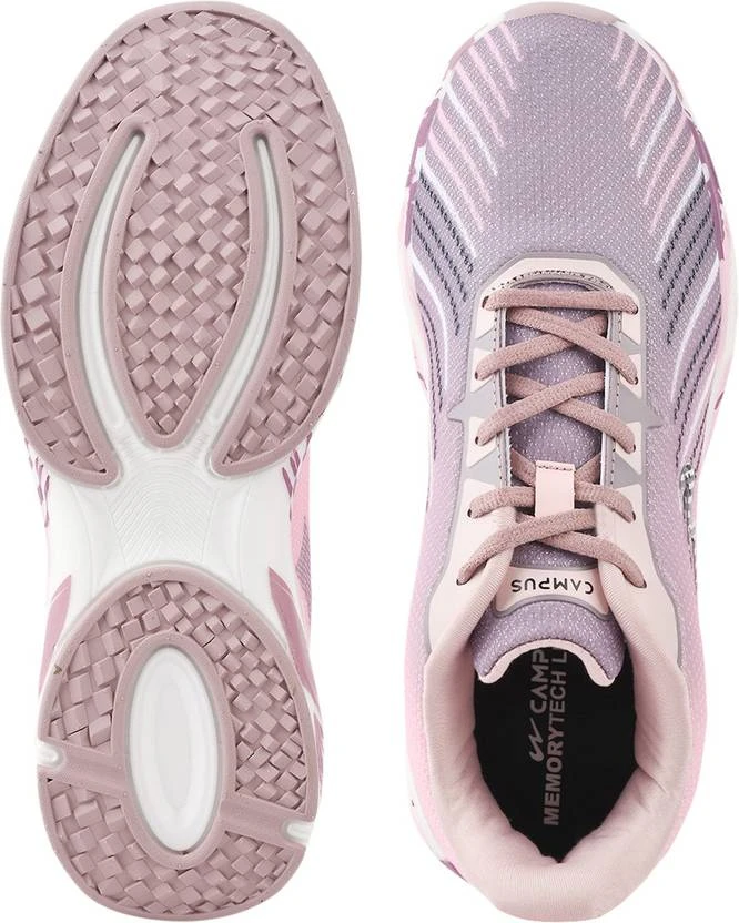 Campus CAMP STREAK Walking Shoes For Women (Pink) - Image 4
