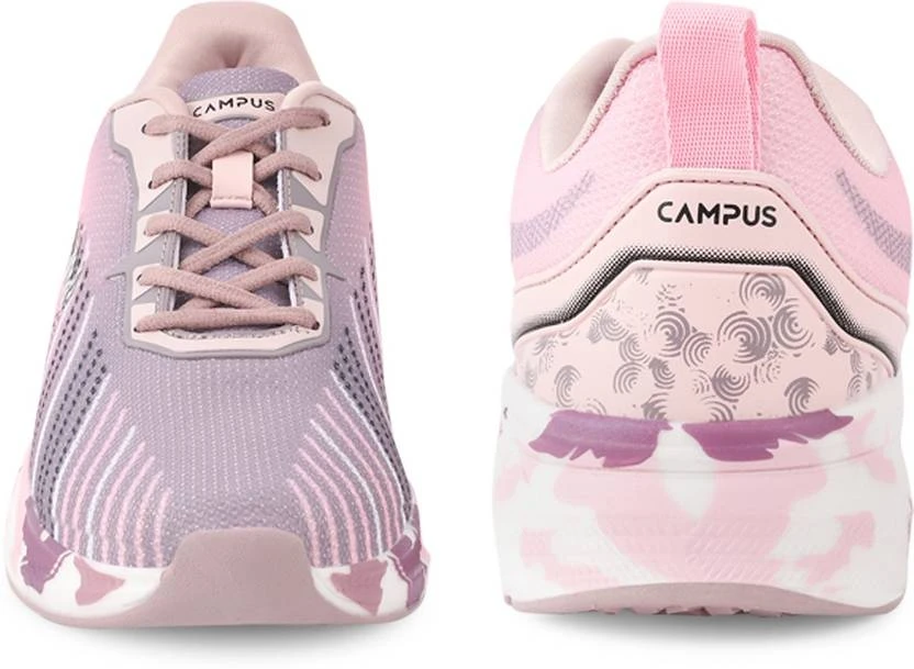 Campus CAMP STREAK Walking Shoes For Women (Pink) - Image 3