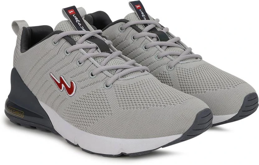 Campus MIKE (N) Running Shoes For Men (Grey) - Image 2