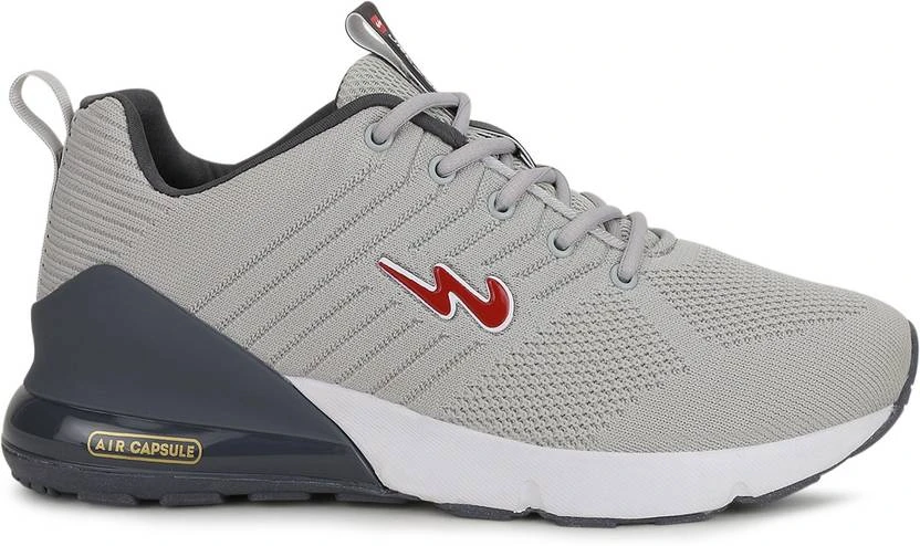 Campus MIKE (N) Running Shoes For Men (Grey) - Image 3