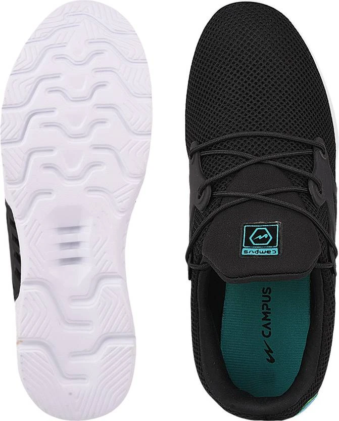 Campus SPHERE Running Shoes For Men (Black) - Image 4
