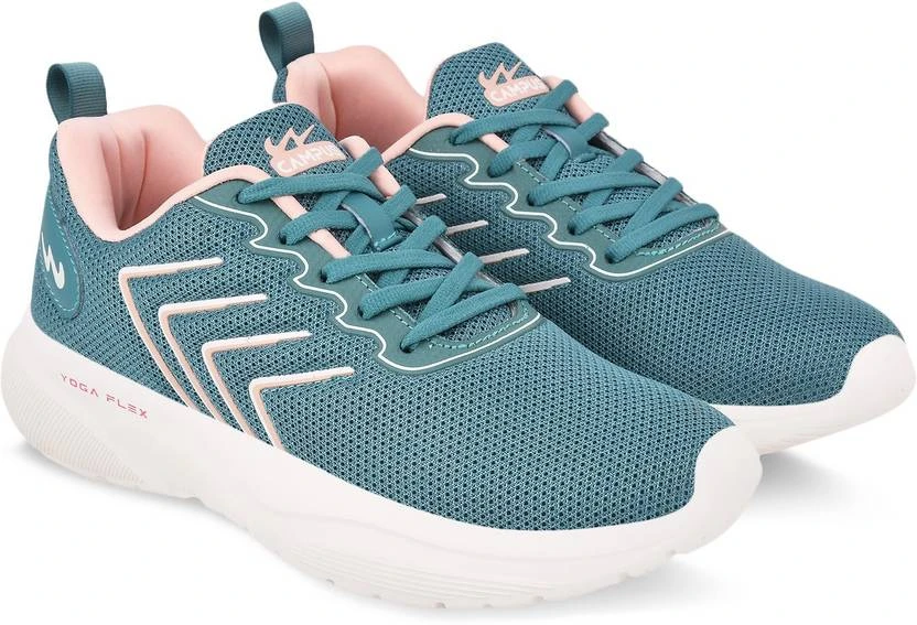 Campus CAMP-LOUIS Running Shoes For Women (Green)