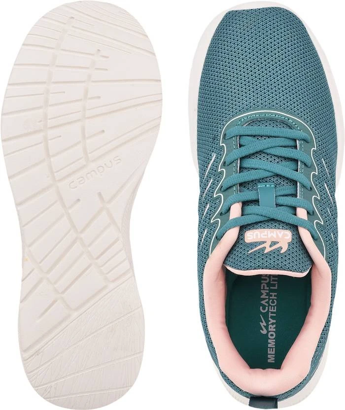 Campus CAMP-LOUIS Running Shoes For Women (Green) - Image 5