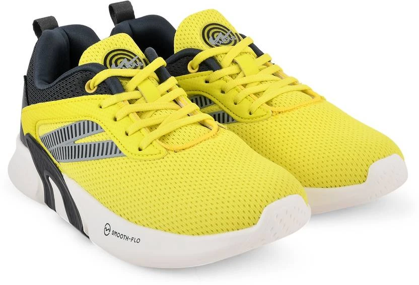 Campus CAMP-RUBY Training & Gym Shoes For Women (Yellow) - Image 2