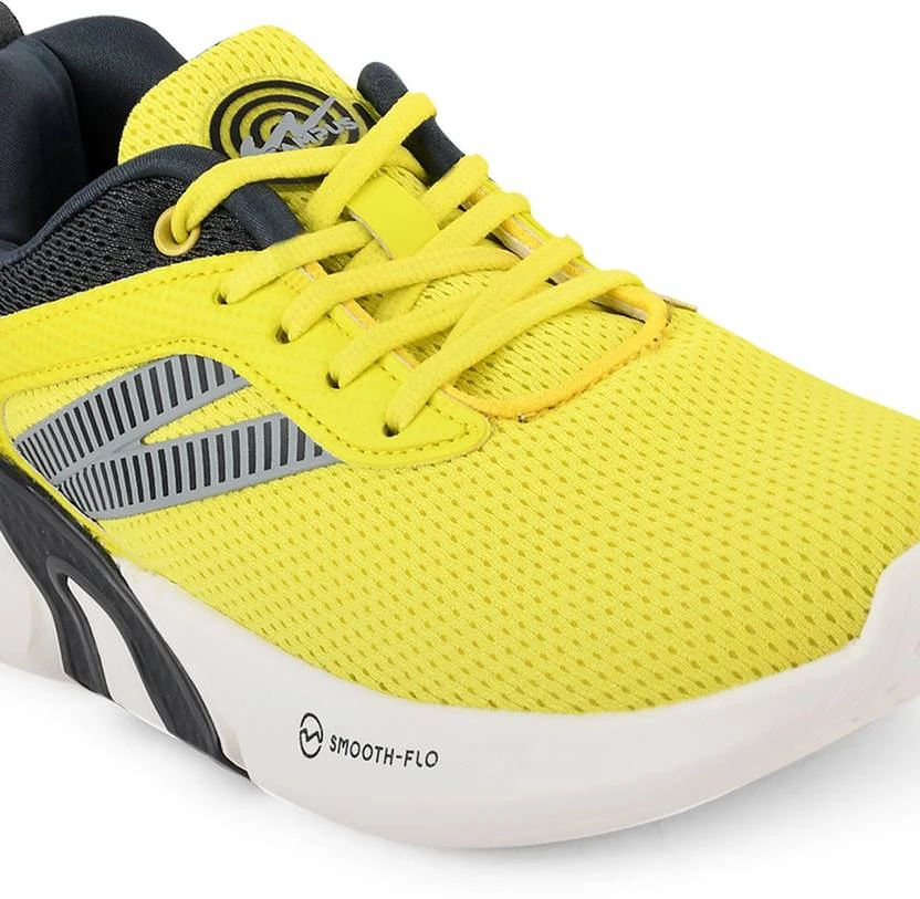 Campus CAMP-RUBY Training & Gym Shoes For Women (Yellow) - Image 4
