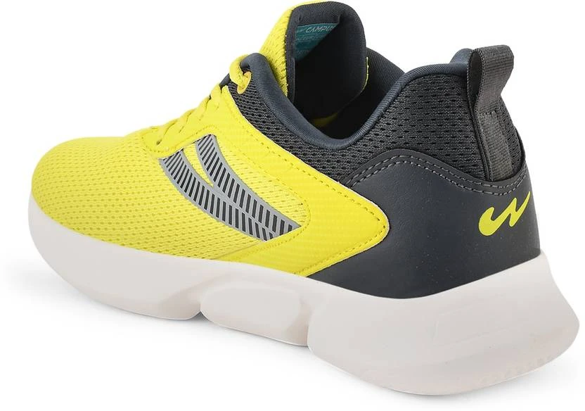 Campus CAMP-RUBY Training & Gym Shoes For Women (Yellow) - Image 6