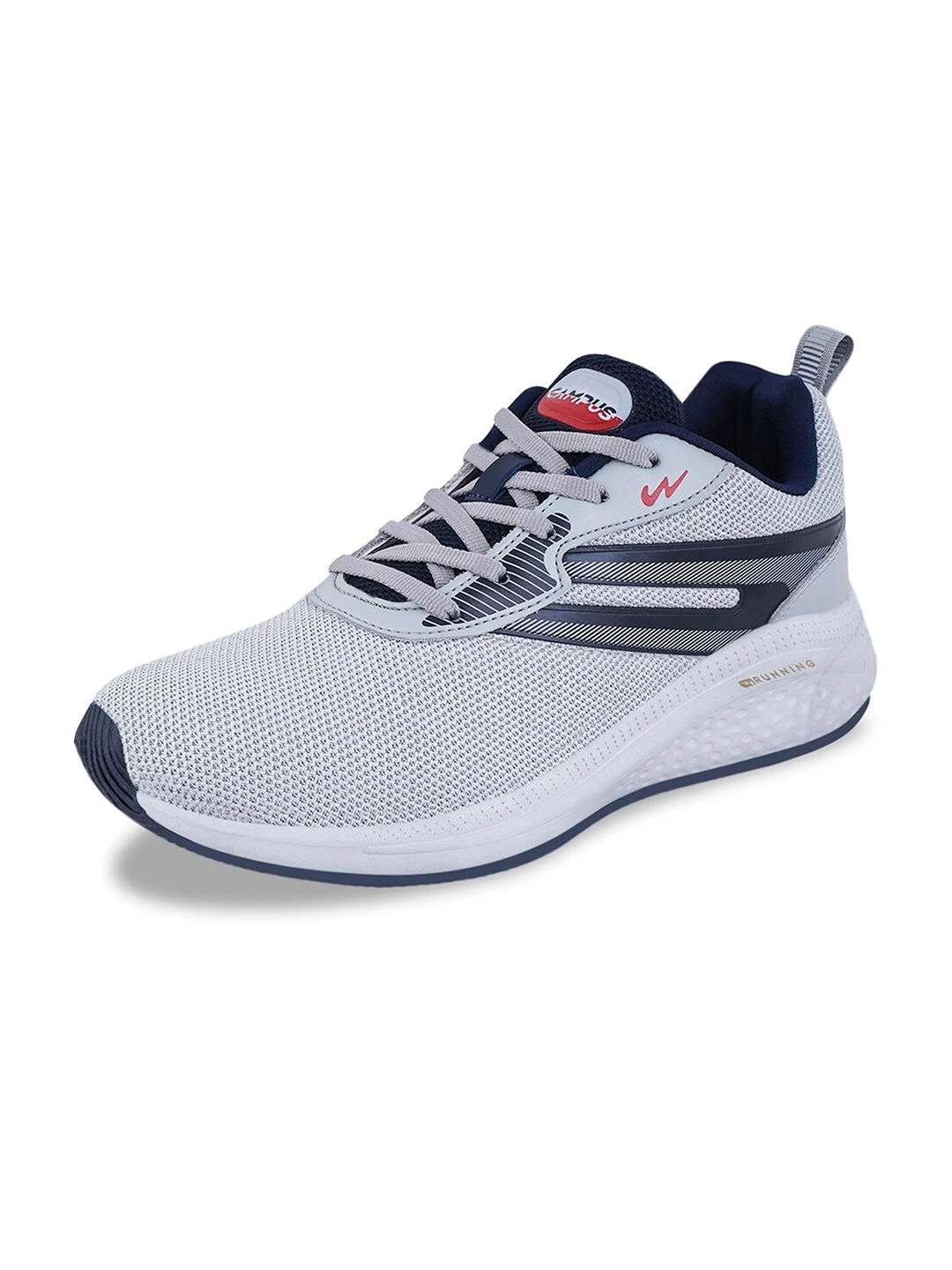 Campus Men SPOTTED Memory Tech Lite Mesh Non-Marking Running Shoes - Image 3