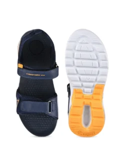 Campus Men Navy Blue SolidSports Sandals
