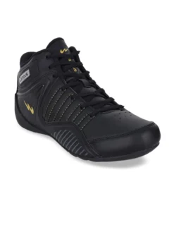 Campus Men Black Running Shoes