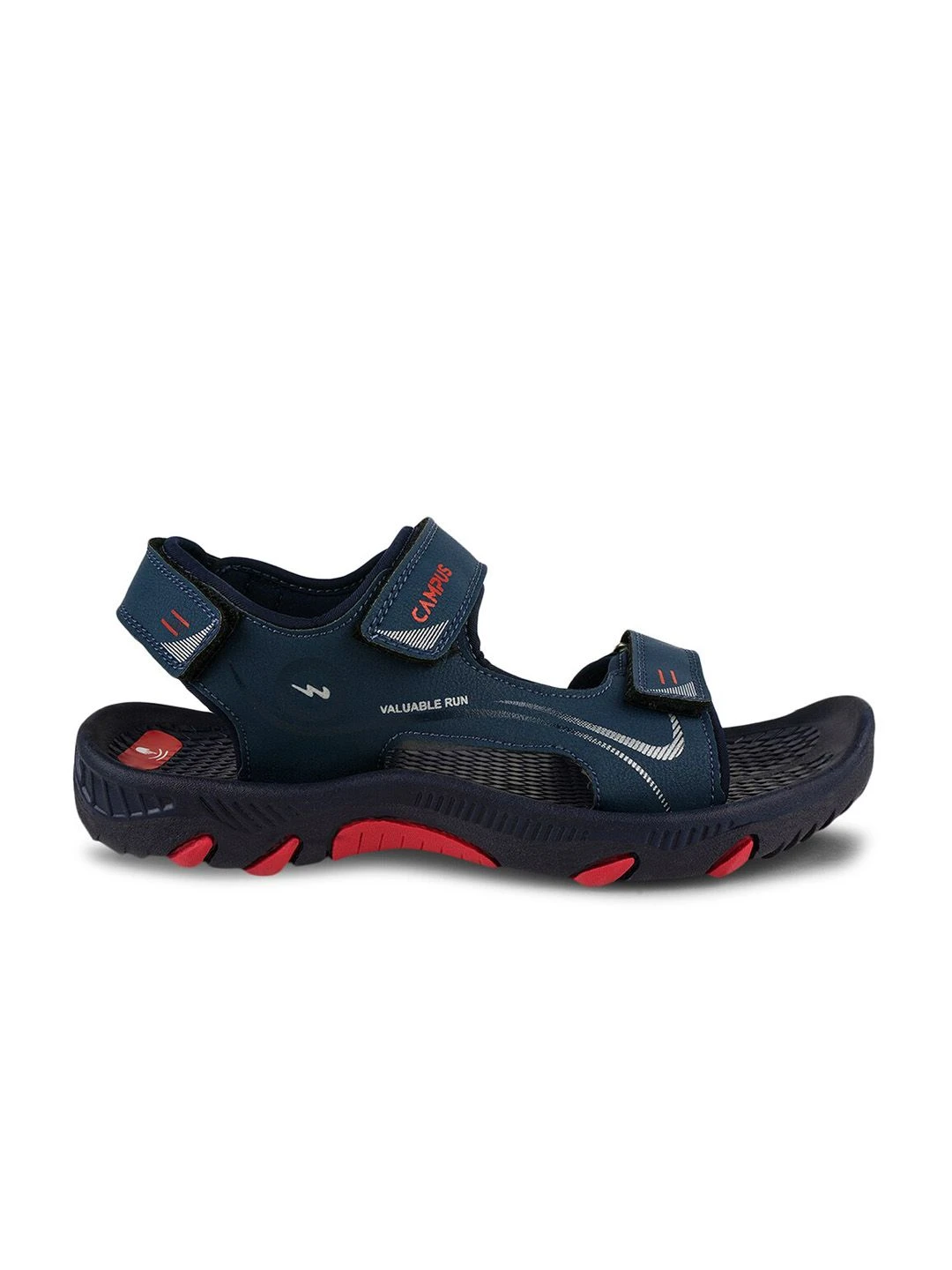 Campus Men Textured Sports Sandals - Image 5