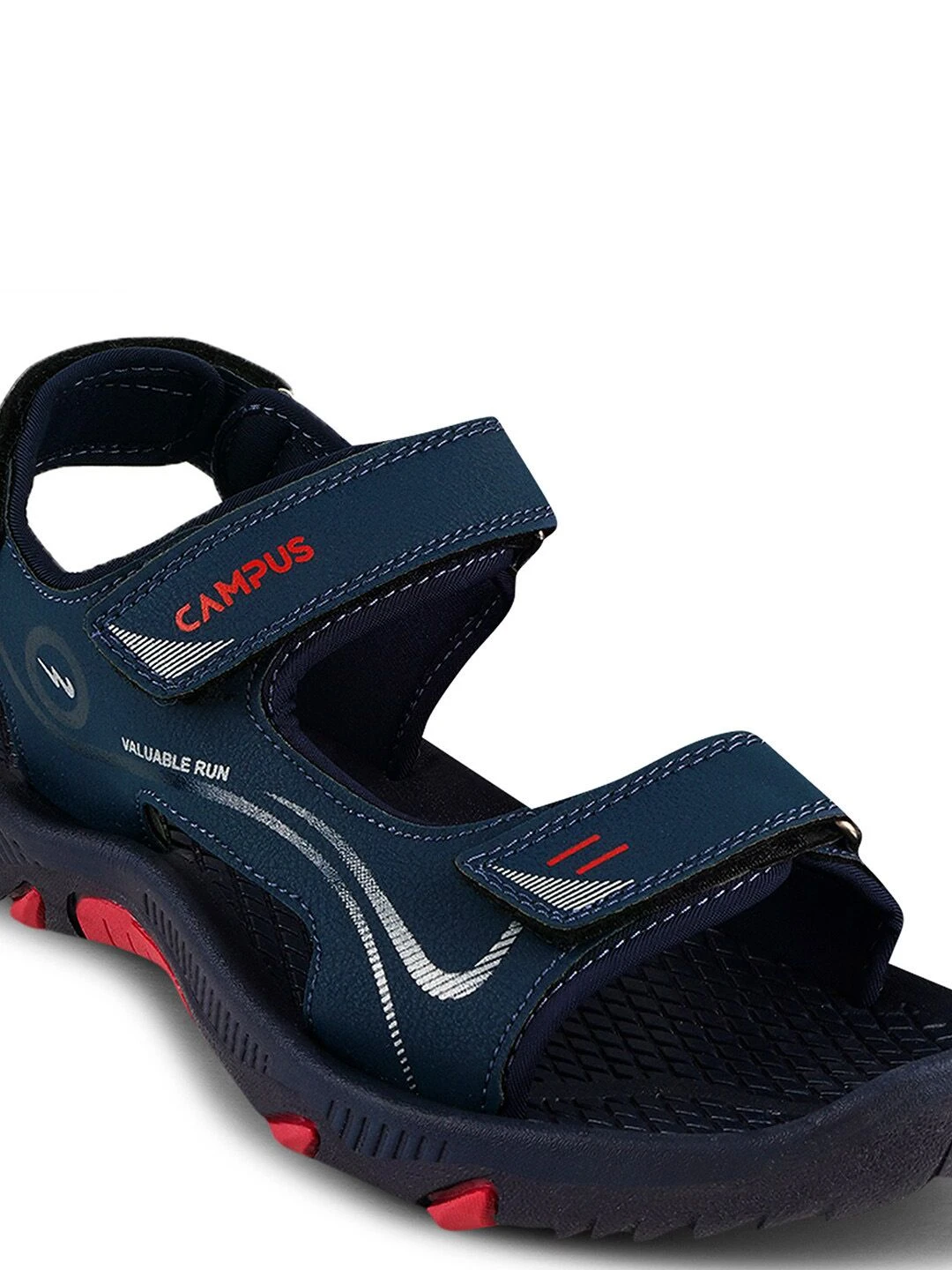 Campus Men Textured Sports Sandals - Image 3