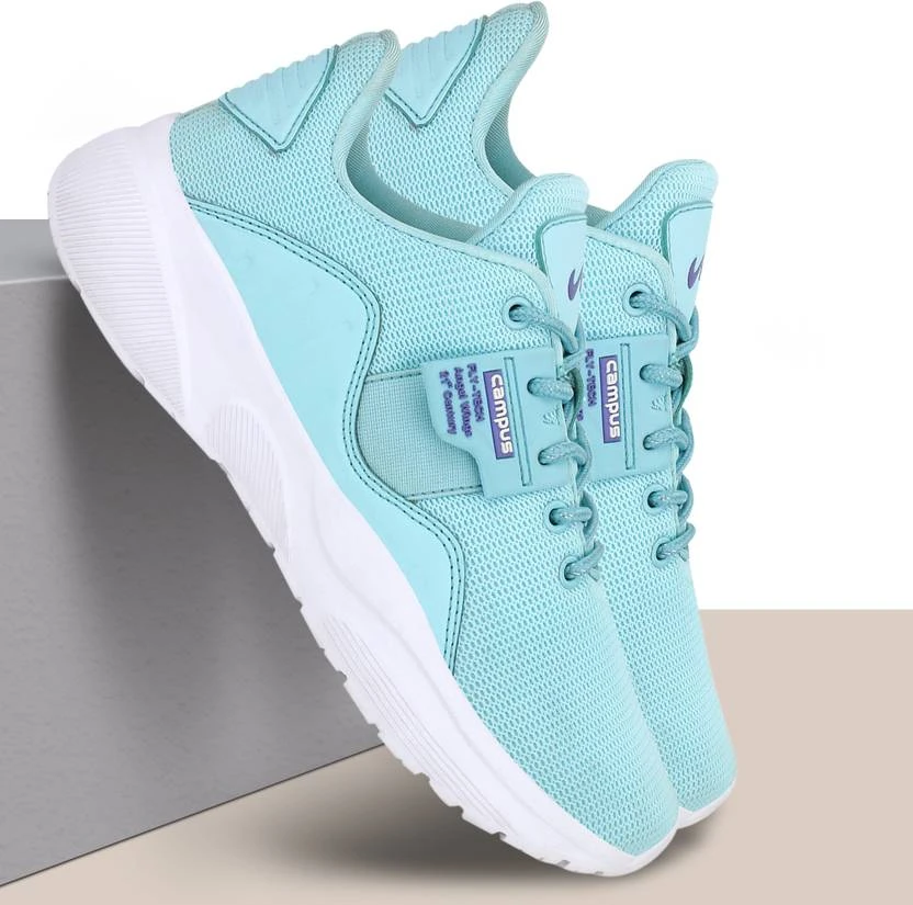 Campus CLAIRE (Collector's Edition) Running Shoes For Women (Green) - Image 11