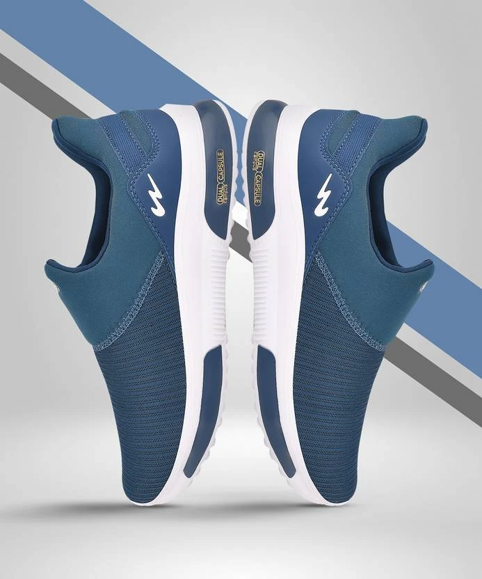 Campus ROCKEE Running Shoes For Men (Blue) - Image 11