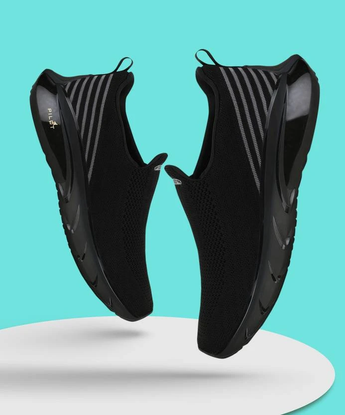 Campus PILOT PRO Casuals For Men (Black) - Image 8