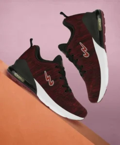Campus Remo Running Shoes For Men   (Red)