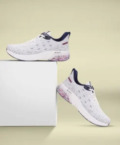 Campus RIM Running Shoes For Men   (Off White)