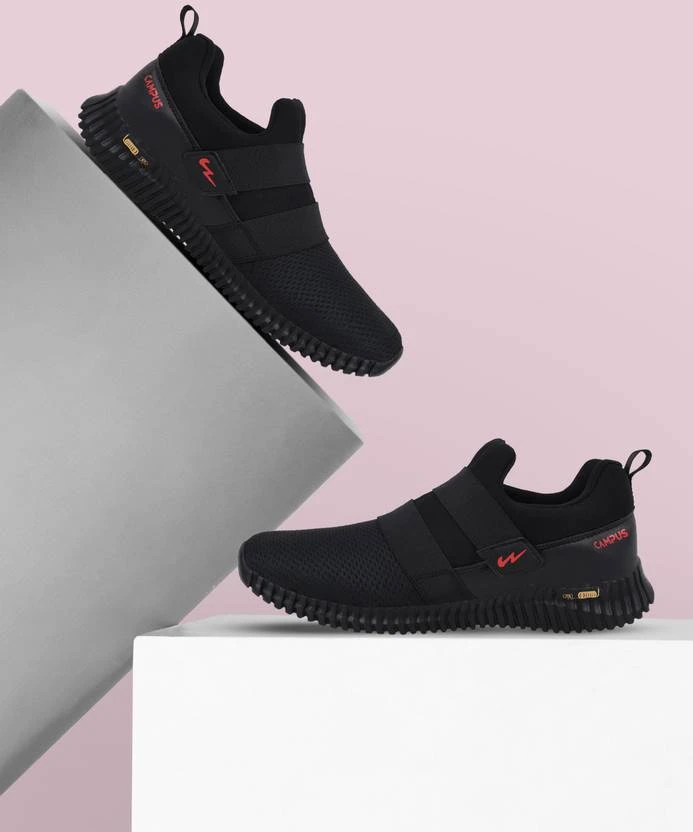 Campus S-CROSS PRO Casuals For Men   (Black)