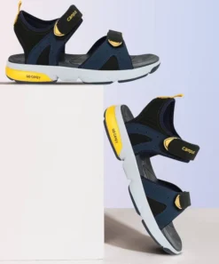 Campus Men GC-11 Black Sports Sandal