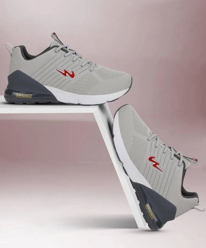 Campus MIKE (N) Running Shoes For Men (Grey)