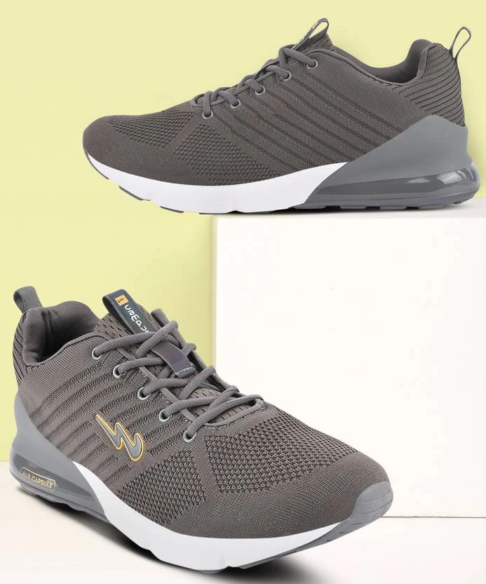 Campus MIKE (N) Running Shoes For Men (Grey) - Image 9